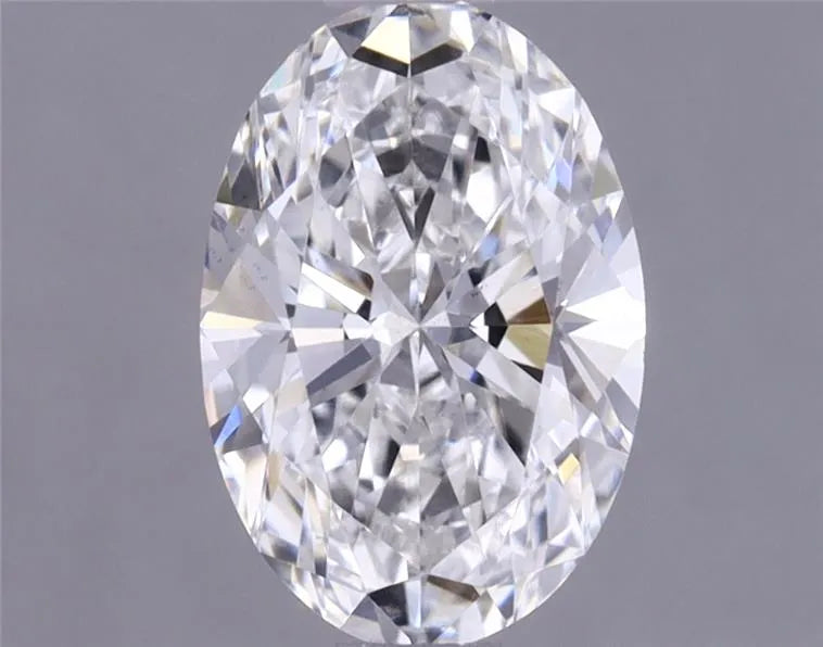 0.91ct Oval Lab Grown Diamond (Colour F, Clarity VS2, IGI Certified)
