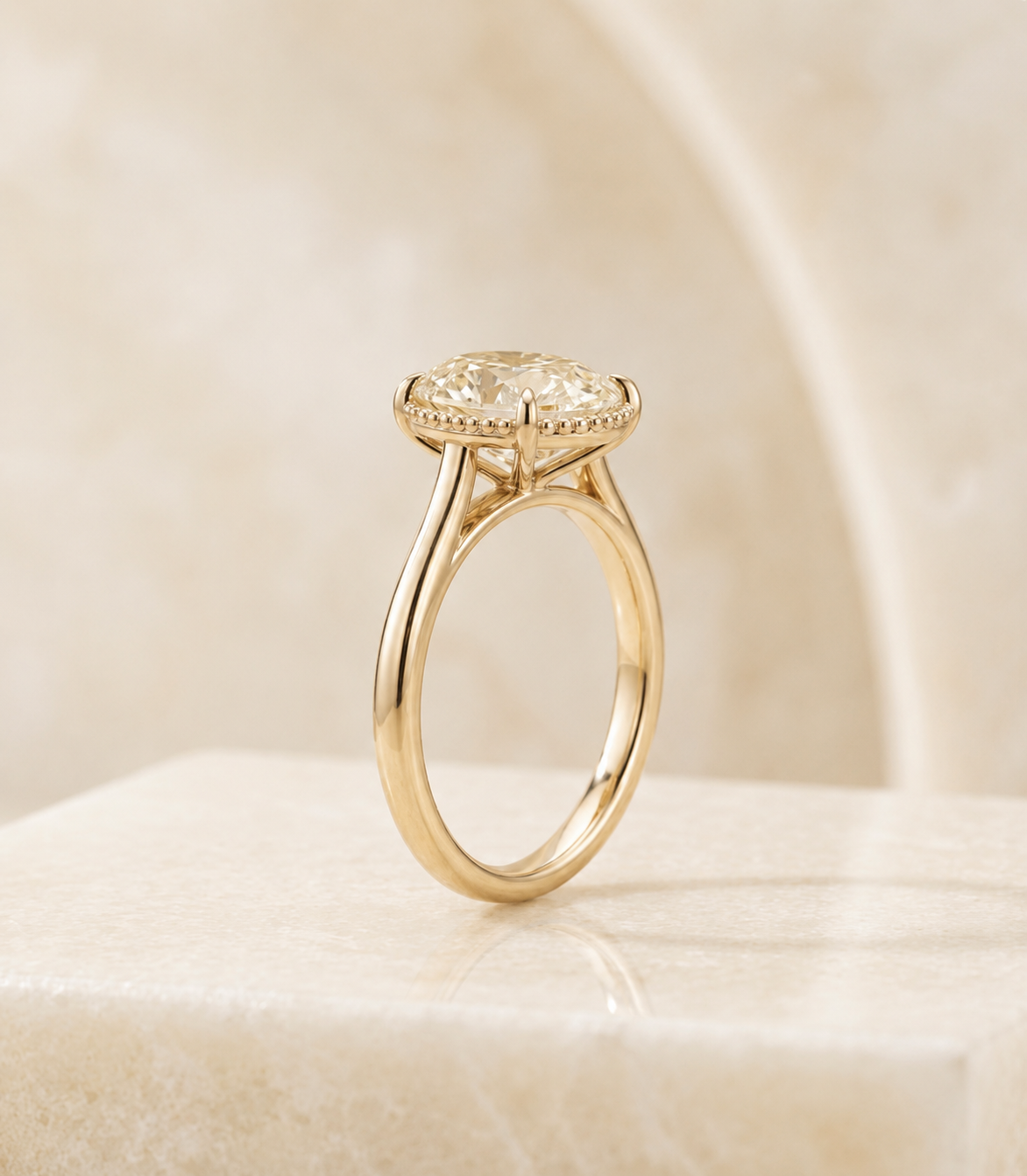 The Amber Ring - Setting Only