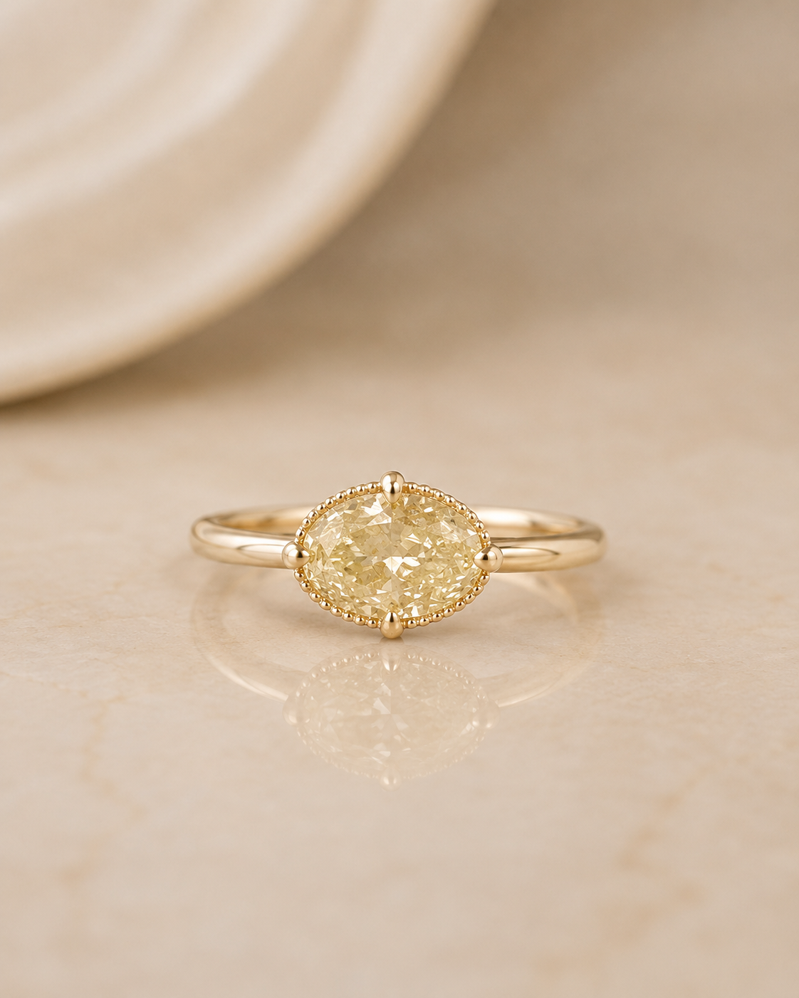 The Amber Ring - Setting Only